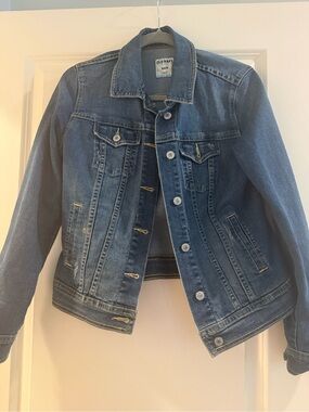 Old Navy Medium Blue Girls' Denim Jacket